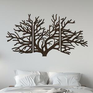 Dřevěný strom Trojjedinost Zvolte barvu dekoru: Wenge | Rozměry (cm): 76x40
