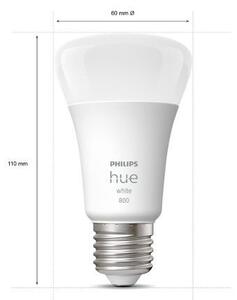 Hue White sada 3x žárovka LED E27 A60 9W 800lm 2700K IP20