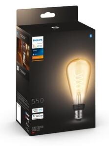 HUE White LED Filament žárovka E27 ST72 7W 550lm 2100K IP20, stmívatelná