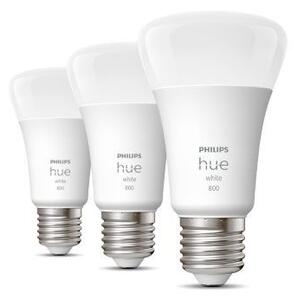 Hue White sada 3x žárovka LED E27 A60 9W 800lm 2700K IP20