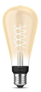 HUE White LED Filament žárovka E27 ST72 7W 550lm 2100K IP20, stmívatelná