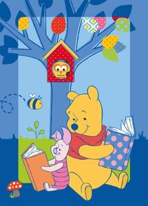 Vopi | Dětský koberec Winnie Story W86, modrý