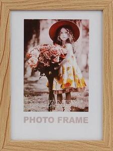 FANDY Dřevěný rámeček Style 13x18 3 světle hnědý