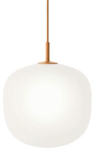 Muuto Závěsné svítidlo Rime Ø25, opal/orange RIMPEN2502