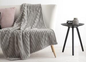 Textil Antilo Pléd Glasgow Grey, šedý, hřejivý, 220x240 cm Rozměr: 220x240 cm