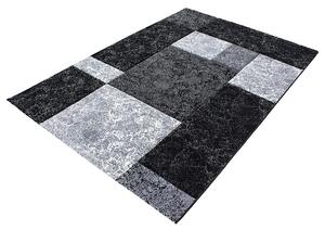 Vopi | Kusový koberec Vopi Hawaii 1330 Black 120x170 cm, obdélník, barva černá