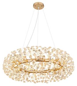 KŘIŠŤÁLOVÉ ZÁVĚSNÉ SVÍTIDLO, 80/150 cm Globo - Online Only svítidla, Online Only