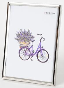 GEDEON Kovový rámeček SSA10 10x15 stříbrný