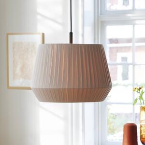 Nordlux Závěsné světlo Dicte, ručně vázané, Ø 40cm, jantar, stmívatelný, Krémová / jantar, Obývací pokoj / jídelna, Textil / tkanina / hedvábí, Skandinávský