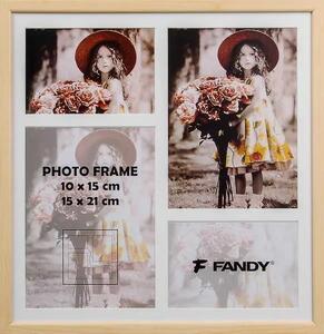 FANDY Fotorámeček Style gallery 02 3 světle hnědý