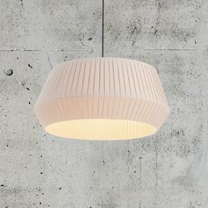 Nordlux Závěsné světlo Dicte, ručně vázané, Ø 53cm, jantar, stmívatelný, Krémová / jantar, Obývací pokoj / jídelna, Textil / tkanina / hedvábí, Skandinávský