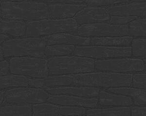 A.S. Création | Vliesová tapeta na zeď Black and White 1395-11 | 0,53 x 10,05 m | černá