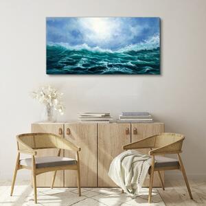 Obraz na plátně Obraz na plátně mořská bouře příroda
