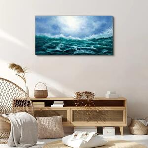 Obraz na plátně Obraz na plátně mořská bouře příroda