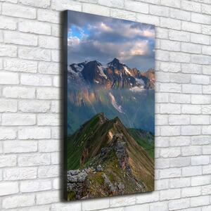 Foto obraz na plátně Horské vrcholy pl-oc-50x100-f-91952408