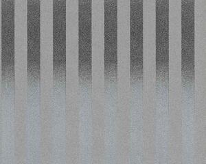 A.S. Création | Vinylová tapeta na zeď Black and White 2732-60 | 0,53 x 10,05 m | šedá, černá