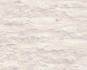 A.S. Création | Vliesová tapeta na zeď Black and White 95908-3 | 0,53 x 10,05 m | béžová