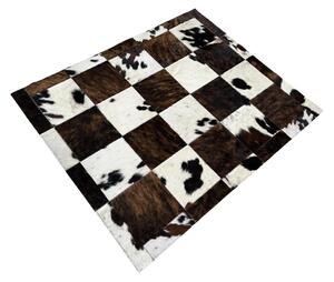 Kožený koberec Aros exotic tricolor M M