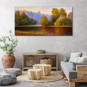Obraz na plátně Obraz na plátně Přírodní řeka