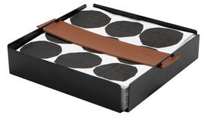 Miiko Design Držák na ubrousky, velký / hnědý