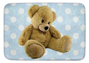 Vopi | Dětský koberec Ultra Soft Medvídek modrý - 70 x 100 cm