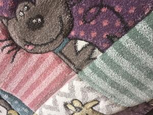 Vopi | Dětský koberec Kiddy 21906/750 - 80 x 150 cm, světlý