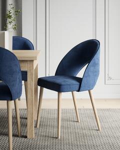 Čalouněná jídelní židle Ramos173, modrá
