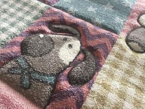 Vopi | Dětský koberec Kiddy 21906/750 - 80 x 150 cm, světlý