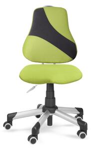 Dětská rostoucí židle Actikid A2 2428 Q1 402 antracitová-zelená (Výškově i hloubkově stavitelná židle Mayer)