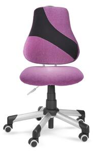 Dětská rostoucí židle Actikid A2 2428 Q1 401 antracitová-růžová (Výškově i hloubkově stavitelná židle Mayer)