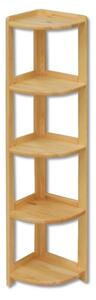 RG133 dřevěný regál z masivní borovice Drewmax (Kvalitní nábytek z borovicového masivu)