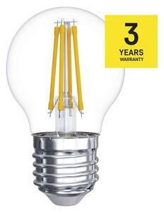 Emos lighting LED žárovka Filament Mini Globe 6W E27 teplá bílá