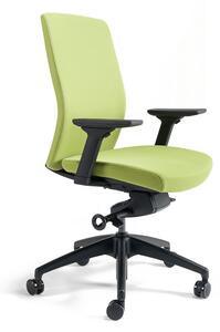 Kancelářská ergonomická židle BESTUHL J2 BP — více barev, bez podhlavníku Černá 201