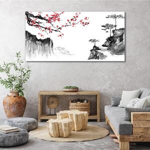 Obraz na plátně Obraz na plátně Asijské třešňové stromy