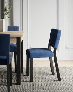 Čalouněná jídelní židle Ramos186, modrá