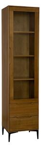 KW420 dřevěná skříň knihovna z buku Drewmax (Kvalitní nábytek z bukového masivu)