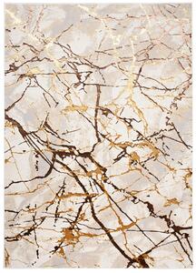 Makro Abra Kusový koberec GOLDEN MZ34D Moderní Abstraktní krémový Rozměr: 120x170 cm
