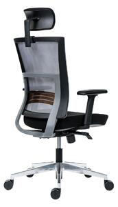Kancelářská židle NEXT PDH ALU černá Antares