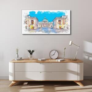 Obraz na plátně Obraz na plátně Architektura budovy město