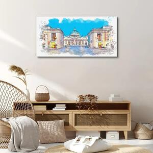 Obraz na plátně Obraz na plátně Architektura budovy město