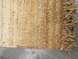 Linie Design Okrový koberec Frei Ochre, vlněný Rozměr: 140x200 cm