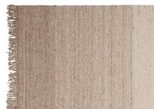 Linie Design Béžový koberec Frei Beige, vlněný Rozměr: 140x200 cm