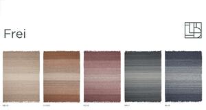 Linie Design Šedý koberec Frei Grey, vlněný Rozměr: 140x200 cm