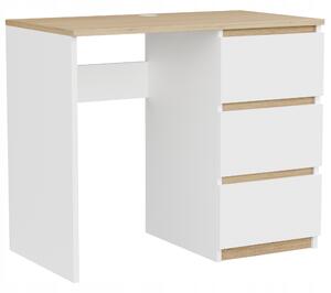 Obdélníkový psací stůl ComfortCove 90,5 x 50 x 76,6 cm, dub
