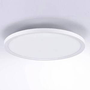 LED stropní světlo Flat , CCT, Ø 40 cm, bílá