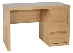 Drewmax BR403 - Dřevěný psací stůl masiv buk (Kvalitní bukový psací stůl)
