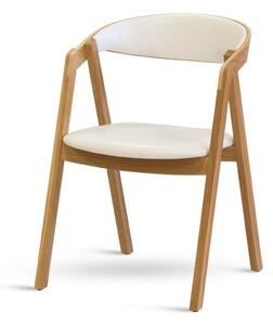 Guru - Dřevěná čalouněná židle masiv dub