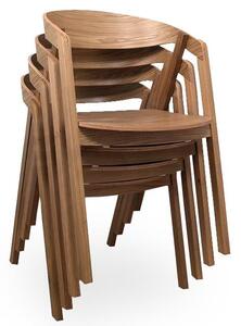 Guru - Dřevěná čalouněná židle masiv dub