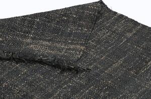 Linie Design Jutový koberec Nessa Antracit, ručně tkaný Rozměr: 140x200 cm