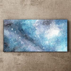 Obraz na plátně Obraz na plátně Noční obloha galaxie hvězdy